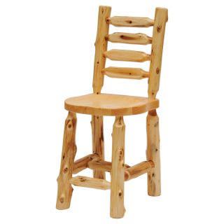 Fireside Lodge Furniture Ladder Back Side Chair   Dining Chairs