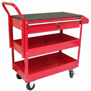 Excel Rubber Top Tool Cart with Drawer   Tool Chests & Cabinets