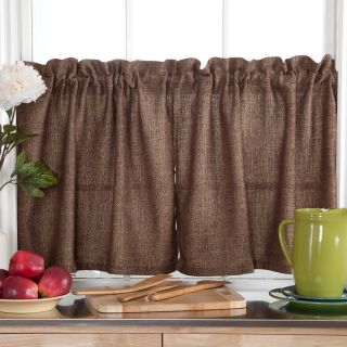 Achim Hudson Tiered Kitchen Curtain   Curtains