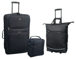 Travelers Club Luggage Medium 3 Piece Expandable Travel Set   Luggage Sets