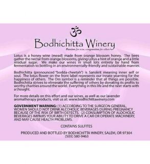 Bodhichitta Winery Orange Blossom Honey Wine/Mead   Dry 750ml Wine