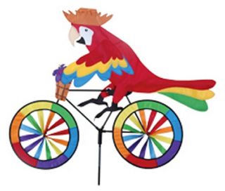 Premier Designs Parrot Bicycle Spinner   Wind Spinners
