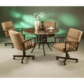 Pastel Ravenwood 5 pc. Marble Top Dining Table Set   Dining Table Sets