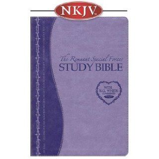 Remnant Study Bible NKJV (Special Forces Lavender) E. G. White Books