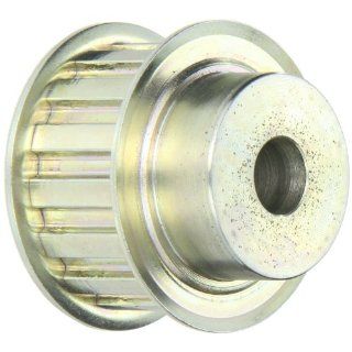 Gates PB15L075 PowerGrip Steel Timing Pulley, 3/8" Pitch, 15 Groove, 1.790" Pitch Diameter, 1/2" to 7/8" Bore Range, For 3/4" Width Belt