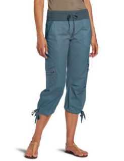 XCVI Women's Edelweiss Crop Cargo Short, Baltic Blue, X Small Pants