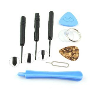 Iclover 6 IN 1 (Glass suction tool, Plastic Pry Tools,star head screw driver,cross head screw driver,Triangle pry piece) for iPod Touch iPhone 4 4S 4G 3G 3GS repair toolkit.all you need to repair your iphone device. Cell Phones & Accessories