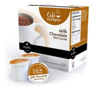 Keurig Cafe Escapes Milk Chocolate Hot Chocolate K Cups   96 pk.   Coffee Accessories