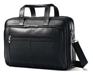 Samsonite Checkpoint Friendly Leather Business Case   Briefcases & Attaches