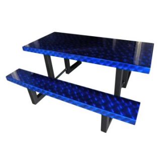 OFab 6 ft. Rectangular Aluminum Picnic Table   Picnic Tables