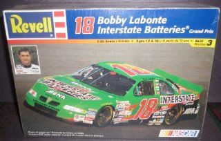 #4114 Revell Bobby Labonte #18 Interstate Batteries Grand Prix 1/24 Scale Plastic Model Kit Toys & Games