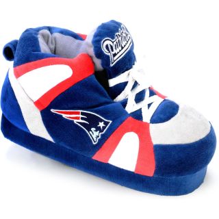 Comfy Feet NFL Sneaker Boot Slippers   New England Patriots   Mens Slippers