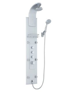 VIGO VG08007 Shower Massage Panel with Rain Shower Head   Shower Faucets