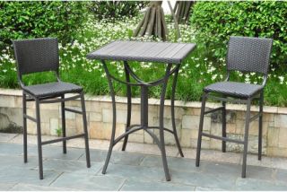 Barcelona Resin Wicker Patio Dining Set   Patio Dining Sets