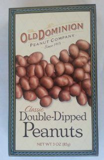 Old Dominion Classic Double Dipped Peanuts 3 OZ Box  Grocery & Gourmet Food
