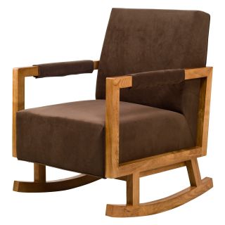 Nurseryworks Bungalow Rocker   Mocha/Light Legs   Indoor Rocking Chairs
