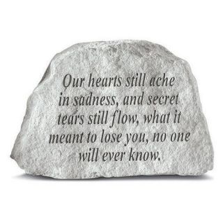 Our Hearts Still Ache Memorial Stone   Garden & Memorial Stones
