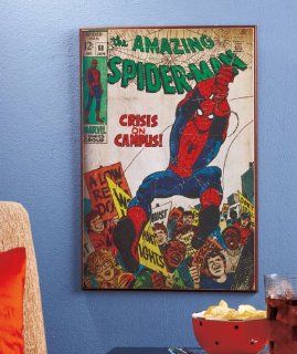 Comic Book Wall Art Spiderman   Wall Sculptures