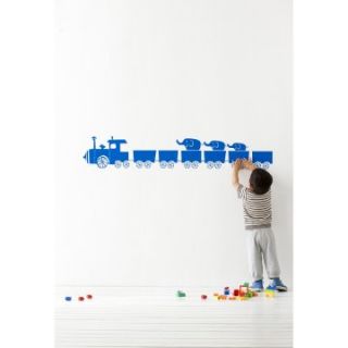 Tiny Trains Wall Decal   Blue   Wall Decals