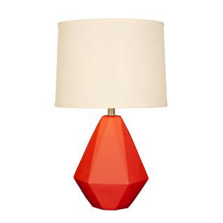Mario Industries Faceted Table Lamp   Coral   Table Lamps