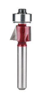 PORTER CABLE 43277PC Combination Flush and Bevel Trimming Router Bit, 1/4 Inch Shank, Carbide Tipped    