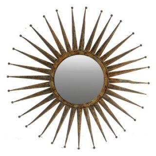 Metal Sunburst Mirror   30 diam.in.   Wall Mirrors