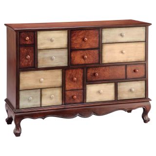 Stein World Penrose 17 Drawer Cabinet   Decorative Chests