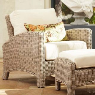 Anacara Pacifica All Weather Wicker Lounge Chair   Wicker Chairs & Seating
