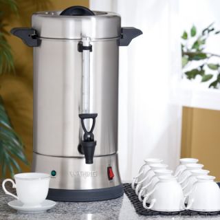 Waring 55 Cup Stainless Steel Coffee Urn CU 55   Coffee Makers