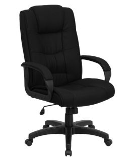 Flash Furniture High Back Fabric Executive Office Chair   Desk Chairs