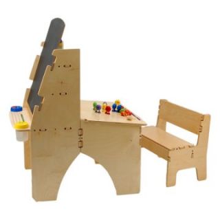 Anatex Easel Desk Combo with Bench   Art Tables