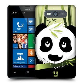 Head Case Designs Panda Toon Animals Hard Back Case Cover for Nokia Lumia 820 Cell Phones & Accessories
