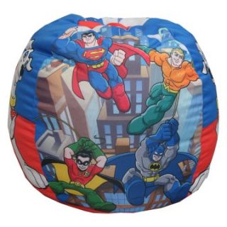 Warner Brothers DC Super Friends Mini Heroes Kids Bean Bag   Bean Bags