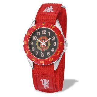 Manchester United F.C. Watch Youths CD + Ye Old Cornish Jelly Bag 100g  Sports Fan Watches  Sports & Outdoors