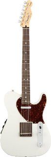 Fender Acoustasonic Tele Electric Guitar, 3 Tone Sunburst, Rosewood Fretboard Musical Instruments