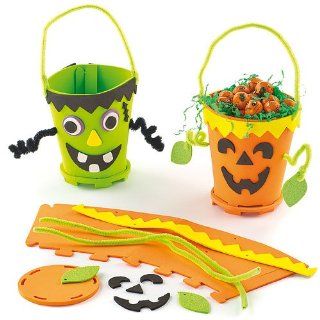 Halloween Treat Pot Kits   Pack of 2 Toys & Games