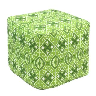 Divine Designs Eva Outdoor Pouf   Lime Green   Outdoor Cushions