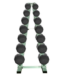 CAP Barbell 280 lb. Dumbbell Set with A Frame Rack   Weight Storage