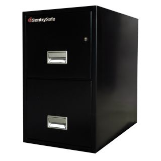 SentrySafe G2510 Insulated 2 Drawer Legal Vertical Filing Cabinet   25 Inch   File Cabinets