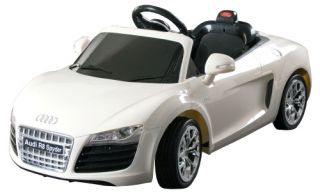 Dexton Audio R8 Spyder Battery Powered Riding Toy   White   Battery Powered Riding Toys
