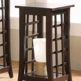 Cappuccino Grid Plant Stand   Plant Stands