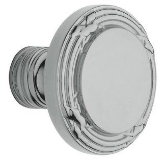 Baldwin 5013.260.priv Polished Chrome Privacy 5013 Solid Brass Knob with Your Choice of Rosette   Doorknobs  