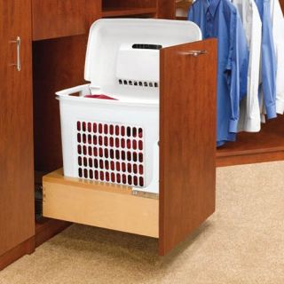 Rev A Shelf R4WH RM 15DM 1 Bottom Mount Pull Out Hamper with Rev A Motion   Laundry Hampers