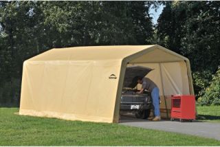ShelterLogic AutoShelter 10 x 20 x 8 Instant Garage   Canopies