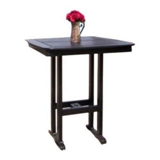 POLYWOOD® Recycled Plastic Nautical Bar Table   Patio Tables