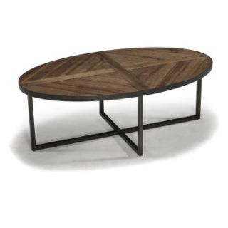 Magnussen Lakeside Wood Oval Cocktail Table   Coffee Tables