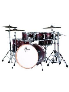 Gretsch Catalina Maple Six Piece Drum Set with 18 Inch Bass Drum   Mocha Fade Musical Instruments