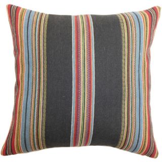 The Pillow Collection Iddes Stripes Pillow   Decorative Pillows