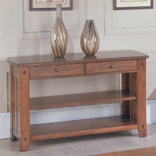 Parker House Mission Style Wood Sofa Table   Console Tables