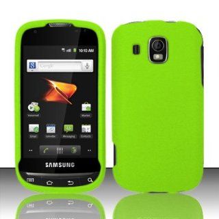 Importer520 Rubberized Snap On Hard Skin Protector Case Cover for For (Sprint/Boost) Samsung Transform Ultra M930   Neon Green Cell Phones & Accessories